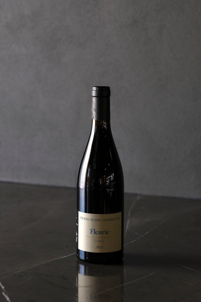 Martine et Pierre Marie Chermette Poncié Fleurie 2021