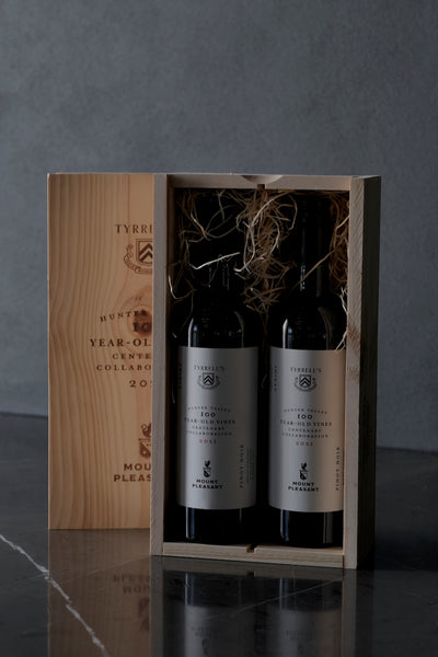 Tyrrell’s & Mount Pleasant Centenary' Collaboration '100 Year-Old Vines' Shiraz Pinot Noir 2021 (2 pack)